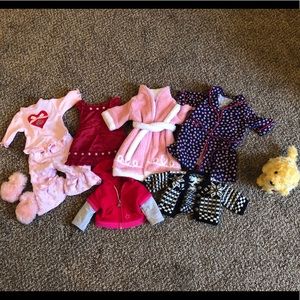 Set of American Girl Doll clothes